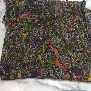 Lightweight paisley scarf